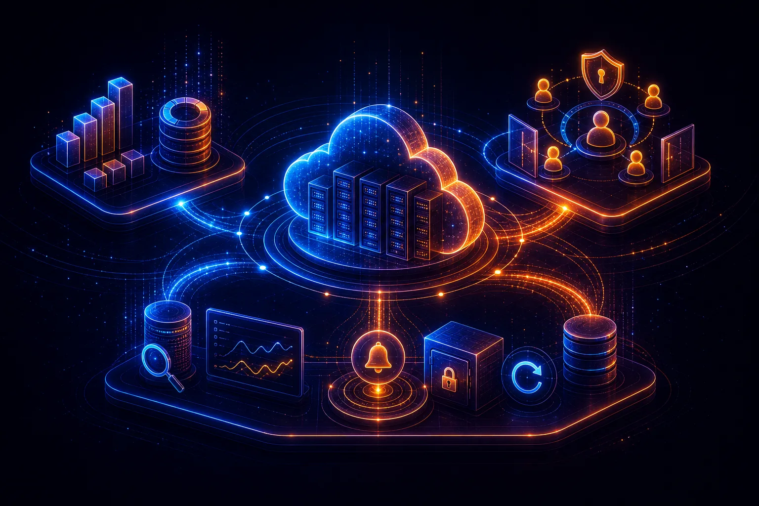 Náklady, identity a provozní dohled v AWS